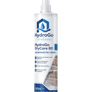 HydroGo DryCore 80 – Muurinjectie Crème